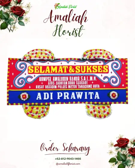 Papan Bunga Ucapan Selamat Gianyar
